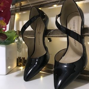 Chinese Laundry Pointed-Toe Ankle Strap Pumps